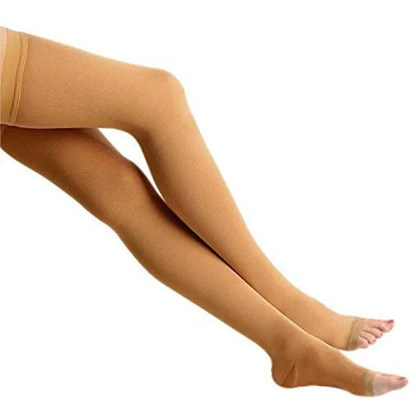Dyna Varicose Vein Stockings AD Knee Length Medium, 1 Pair