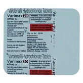 Varimax 20 Tablet 4's, Pack of 4 TABLETS