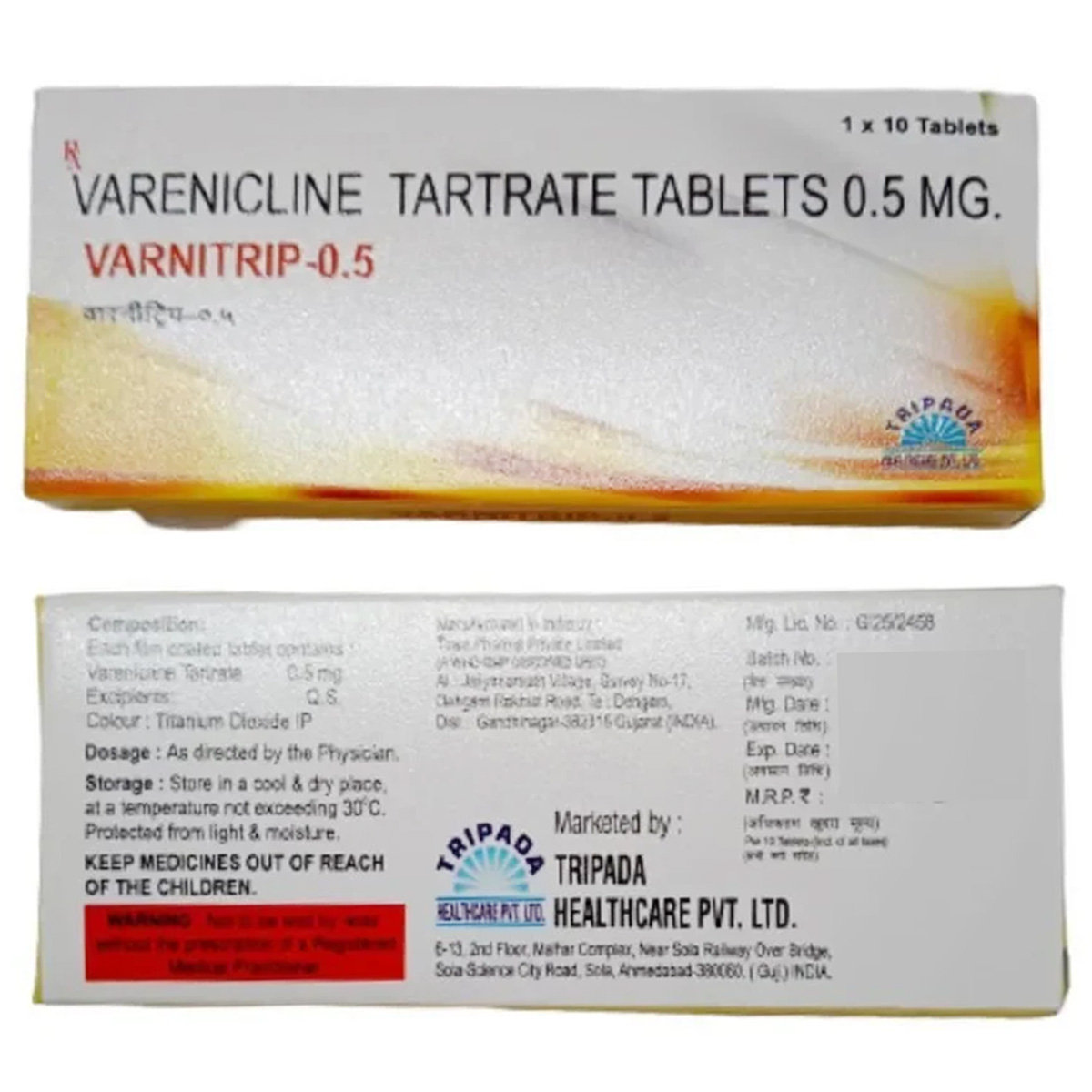 Buy Varnitrip-0.5 Tablet 10's Online