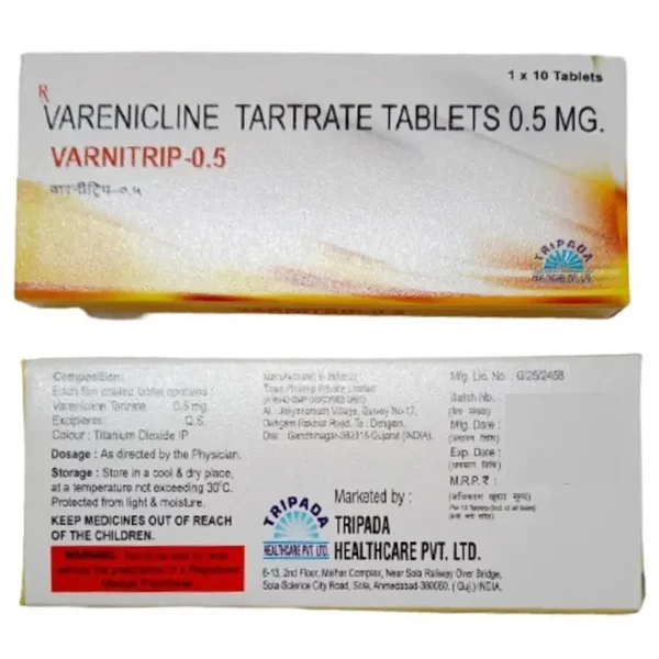 Varnitrip-0.5 Tablet 10's, Pack of 10 TabletS