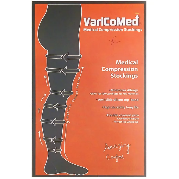Bala Varicomed Medical Compression Stocking Thigh Length-XL, 1 Count