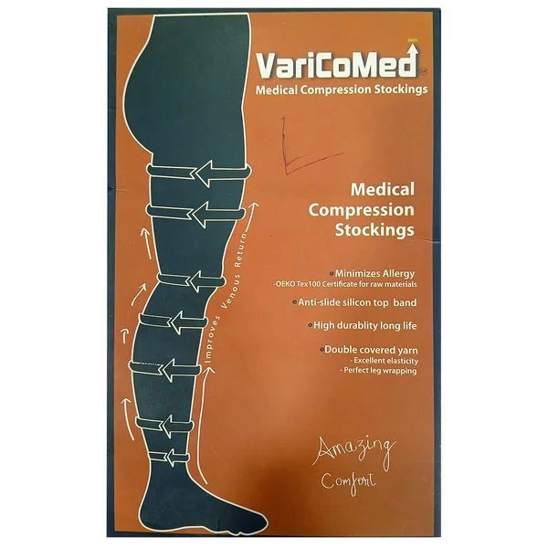 Bala Varicomed Medical Compression Stocking Ad-Large Knee Length 9210, 1 Count
