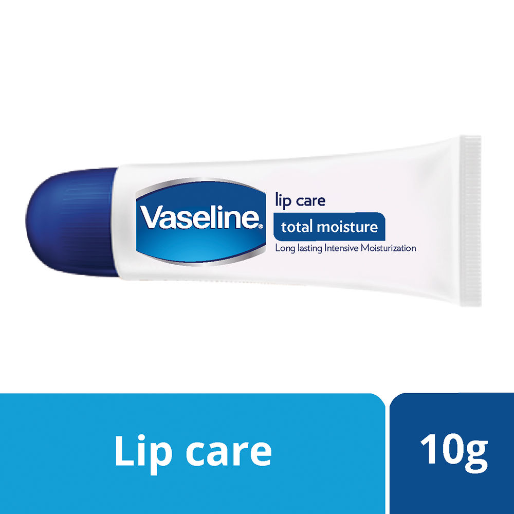 Vaseline Total Moisture Lip Care 10 gm | Long lasting Intensive Moisturization | Repair Dry, dull & Cracked Lips, Pack of 1 Vaseline Total Moisture Lip Care 10 gm | Long lasting Intensive Moisturization | Repair Dry, dull & Cracked Lips, Pack of 1