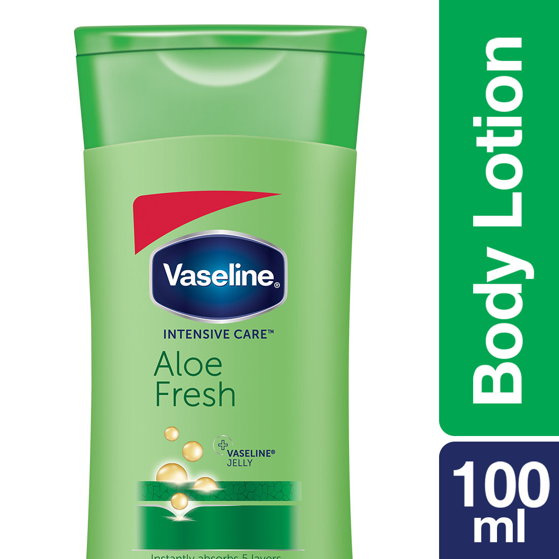 Buy Vaseline Intensive Care Aloe Fresh Body Lotion, 100 ml Online