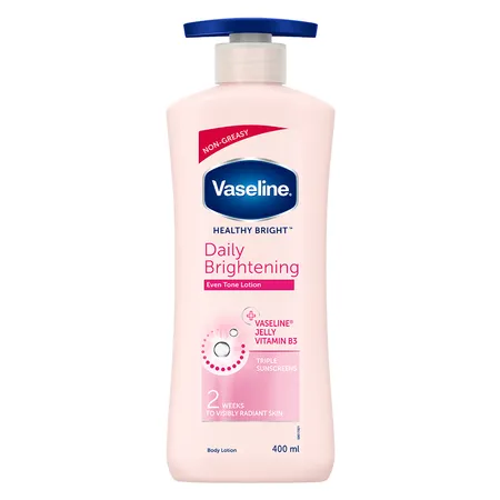 Vaseline Healthy Bright Daily Brightening Body Lotion, 400 ml