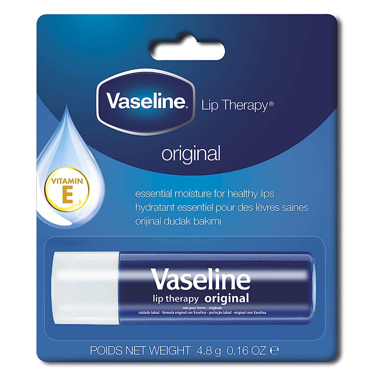 Vaseline Lip Therapy Original SPF15 Lip Balm, 4 gm Price, Uses, Side