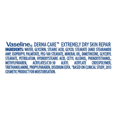 Vaseline Derma Care Intense Moisturizing Body Lotion 200 ml | With Barrier Repair Complex | Repairs &amp; Moisturises Dry Skin In 5 Days | For Extremly Dry Skin &amp; Sensitive Skin, Pack of 1