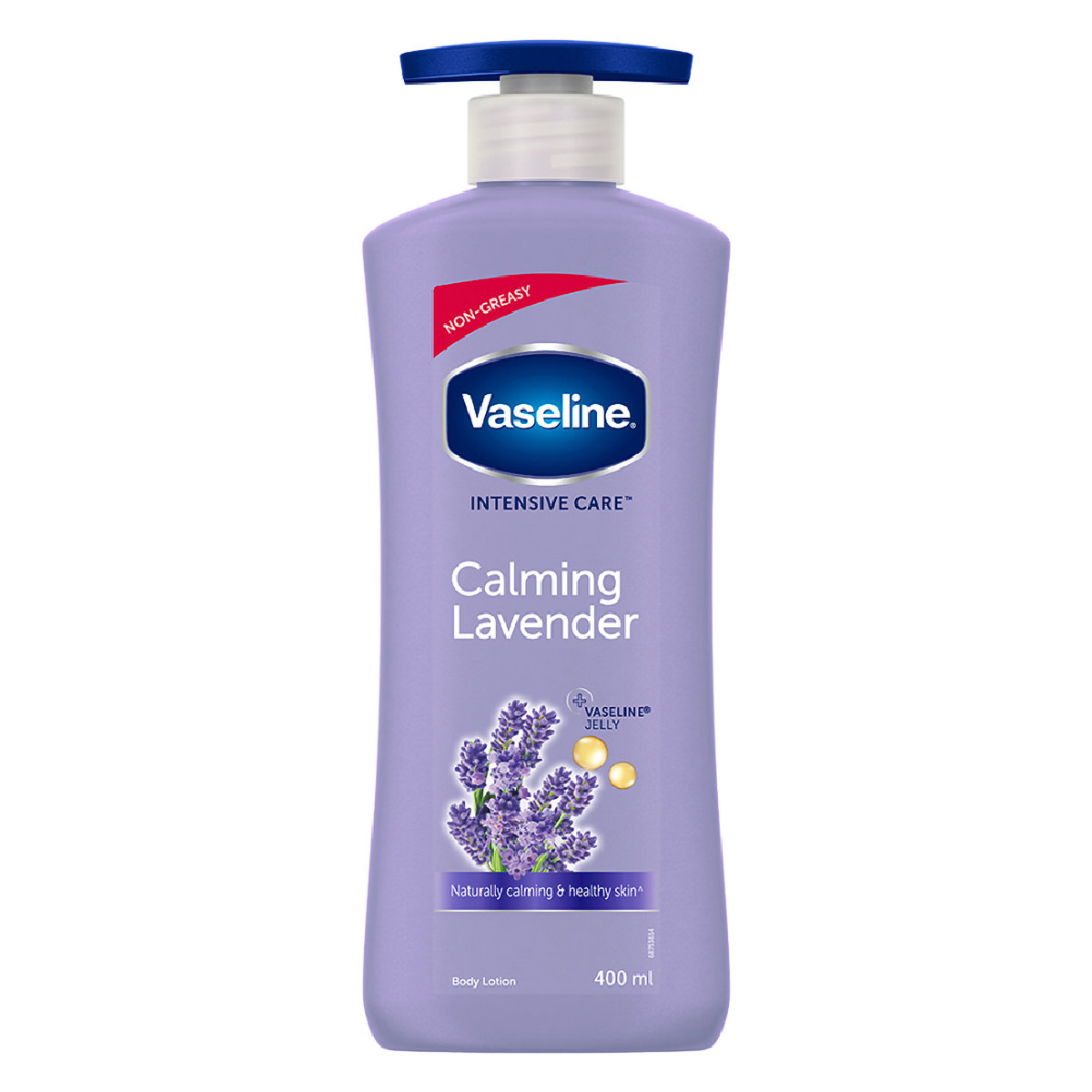 Vaseline Intensive Care Calming Lavender Body Lotion 400 ml | With Lavender Extract | Intense Moisturization | For Healthy Skin | Non Greasy & Fast Absorbing, Pack of 1 Vaseline Intensive Care Calming Lavender Body Lotion 400 ml | With Lavender Extract | Intense Moisturization | For Healthy Skin | Non Greasy & Fast Absorbing, Pack of 1