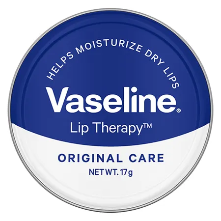 Vaseline Lip Therapy Original Lip Balm 17 gm | Infused With Vitamin E | Hydrates & Moisturises Dry Lips Everyday | Give Natural & Glossy Shine