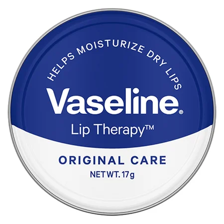 Vaseline Lip Therapy Original Lip Balm 17 gm | Infused With Vitamin E | Hydrates & Moisturises Dry Lips Everyday | Give Natural & Glossy Shine