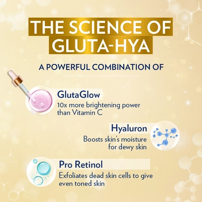 Vaseline Gluta-Hya Flawless Glow Serum-in-Lotion 200 ml | With Glutaglow, Hyaluron &amp; Pro Retinol | Gives Even Toned &amp; Brighter Skin From Ist Use| Non Sticky, Pack of 1