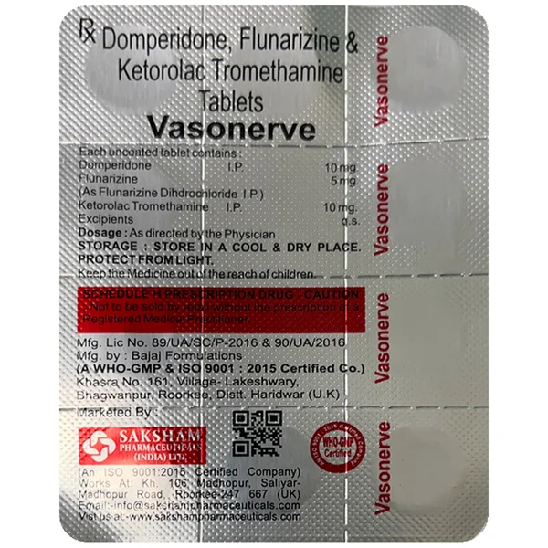 Vasonerve Tablet 10's