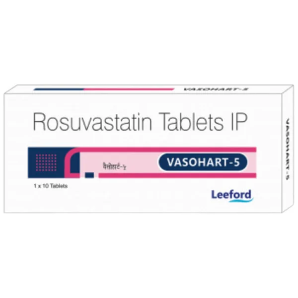 Vasohart-5 Tablet 10's