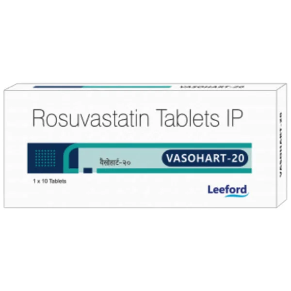 Vasohart-20 Tablet 10's