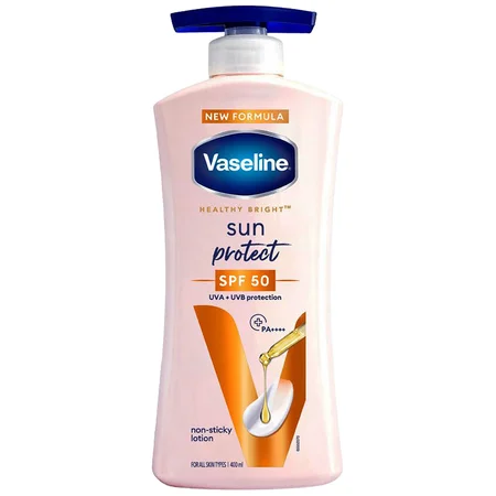 Vaseline Sun Protect SPF 50 PA++ Lotion, 400 ml
