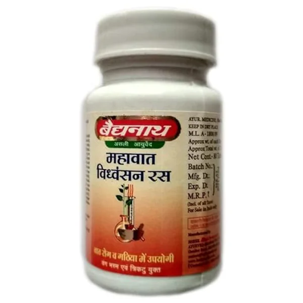 Shree Baidyanath Vatwidhwansan Ras, 80 Tablets