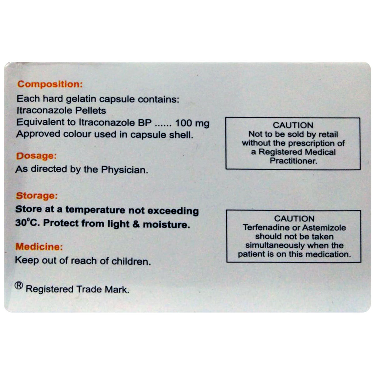 Vaxtroz-100 Capsule 10's, Pack of 10 CAPSULES Vaxtroz-100 Capsule 10's, Pack of 10 CAPSULES