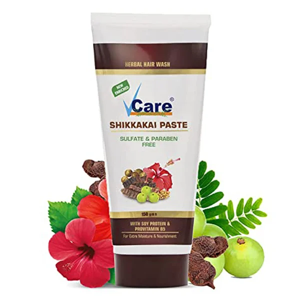 Vcare Shikkakai Hair Paste, 150 gm