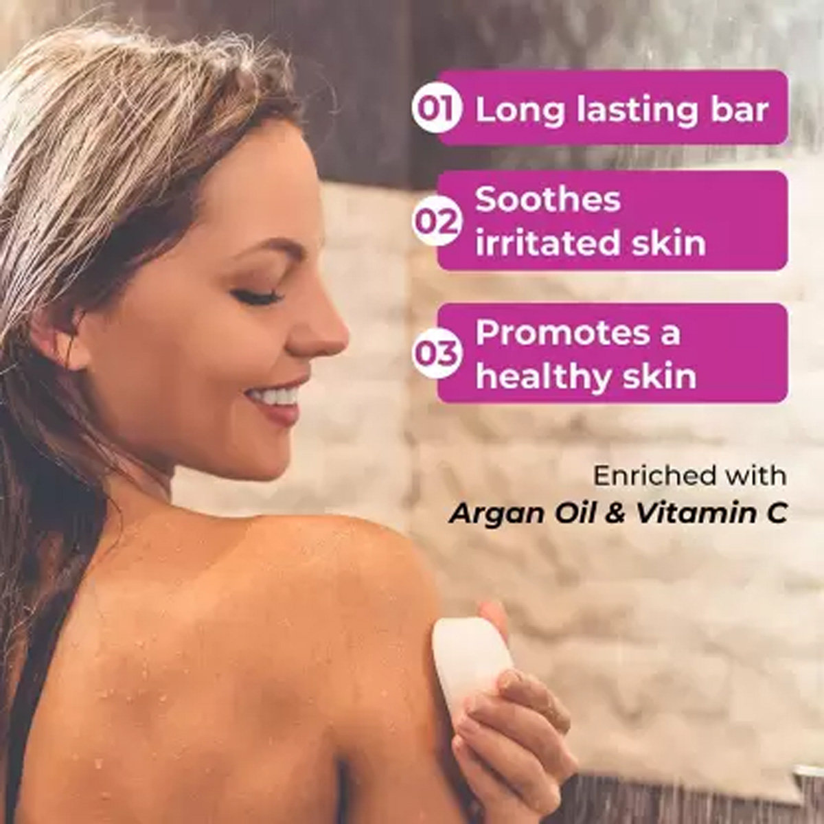 Vcare Goat Milk White Soap 125 gm | Enriched With Argan Oil & Vitamin C | Gentle & Deep Cleansing | Hydrates, Nourishes & Moisturises | For Men & Women | For All Skin Type, Pack of 1 Vcare Goat Milk White Soap 125 gm | Enriched With Argan Oil & Vitamin C | Gentle & Deep Cleansing | Hydrates, Nourishes & Moisturises | For Men & Women | For All Skin Type, Pack of 1