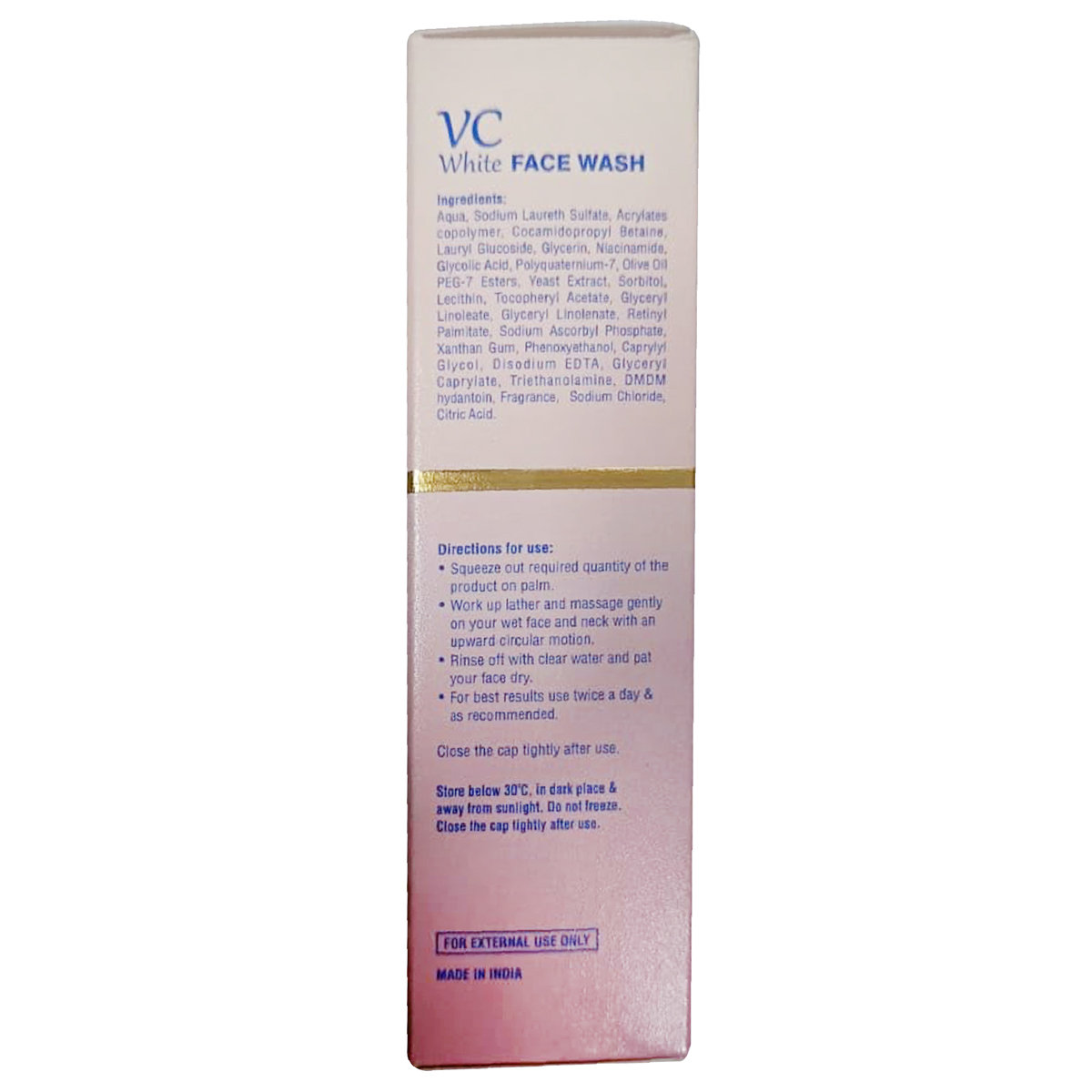 VC White Face Wash 60 gm, Pack of 1 VC White Face Wash 60 gm, Pack of 1