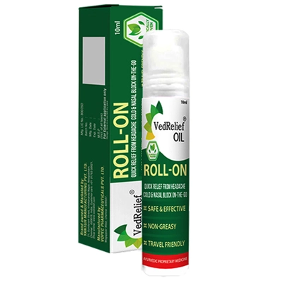 Vedrelief Oil Roll-On, 10 ml, Pack of 1