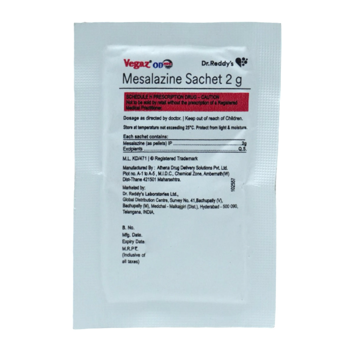 Vegaz OD Sachet 3.33 gm, Pack of 1 SACHET Vegaz OD Sachet 3.33 gm, Pack of 1 SACHET