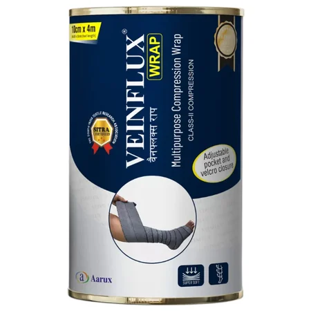 Aarux Veinflux Multipurpose Compression Wrap 15cm x 4M 