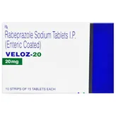 Veloz-20 Tablet 15's, Pack of 15 TABLETS
