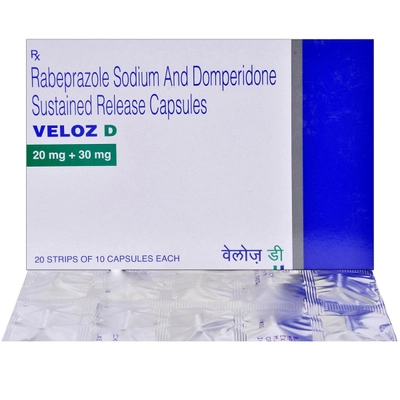 Veloz D Capsule 10's, Pack of 10 CAPSULES