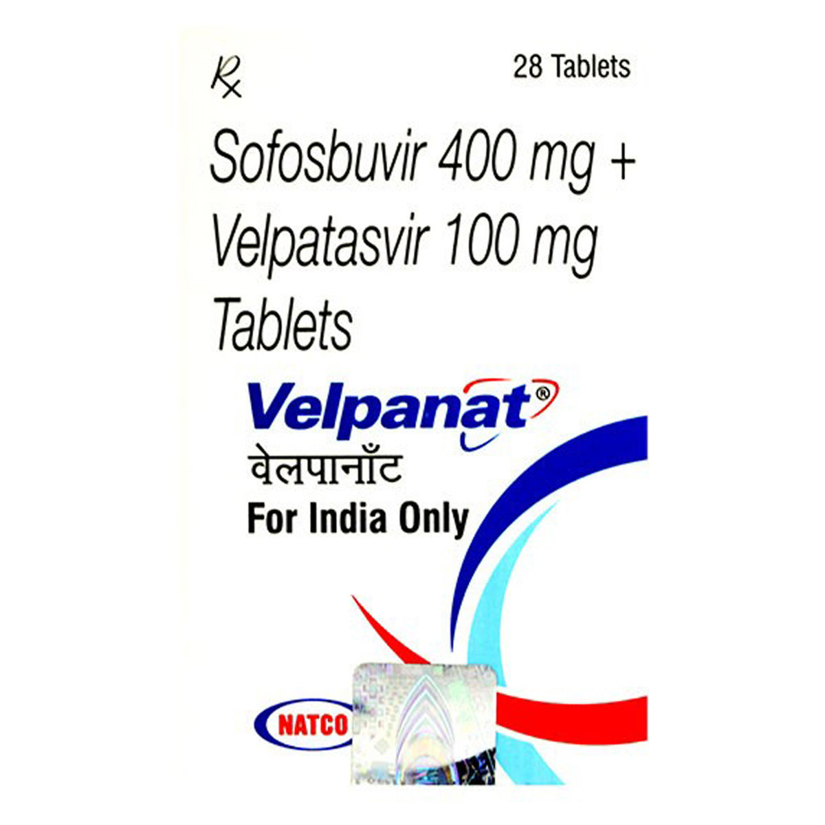 Buy Velpanat Tablet 28's Online