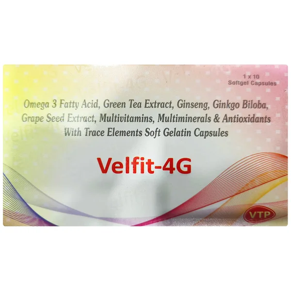Velfit-4G Softgel Capsule 10's