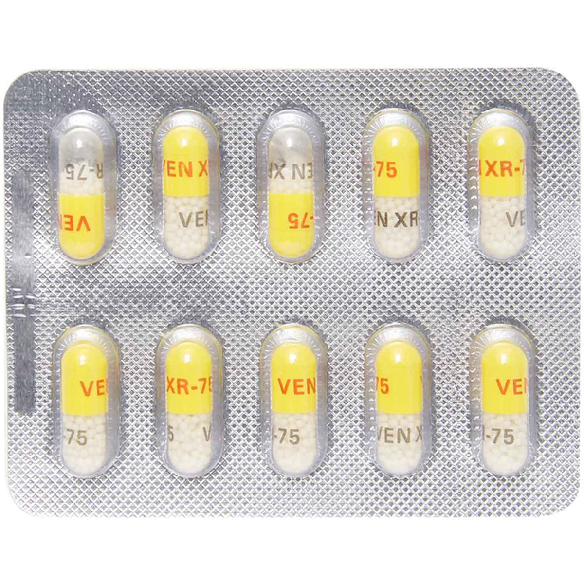 Venlor-XR 75 Capsule 10's, Pack of 10 CAPSULES Venlor-XR 75 Capsule 10's, Pack of 10 CAPSULES