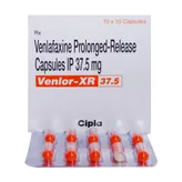 Venlor XR 37.5 Capsule 10's, Pack of 10 CapsuleS