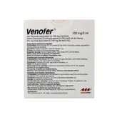VENOFER 100MG AMPULE 5ML, Pack of 1 INJECTION