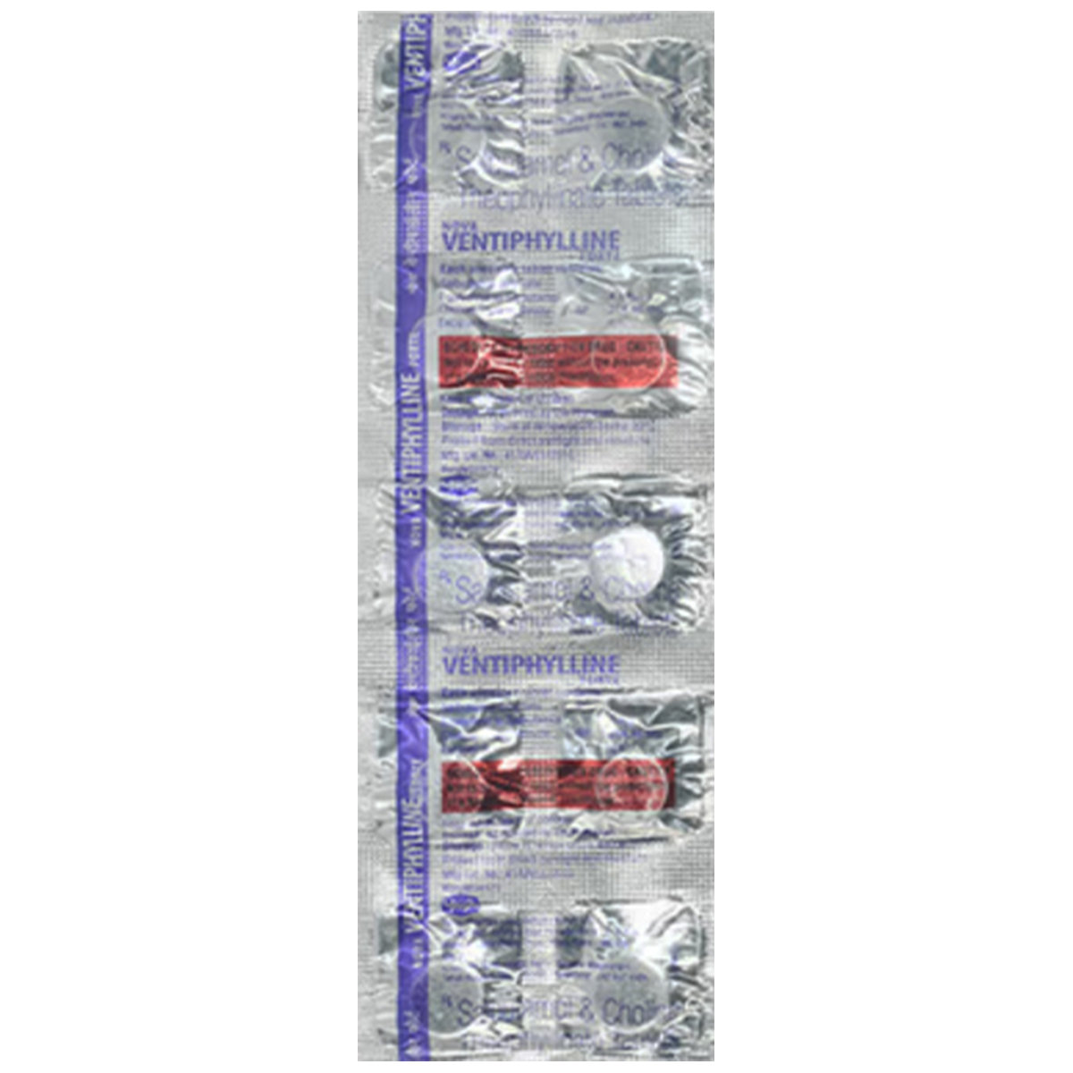 Ventiphylline Tablet 10's Ventiphylline Tablet 10's