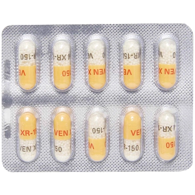 Venlor-XR 150 Capsule 10's, Pack of 10 CAPSULES