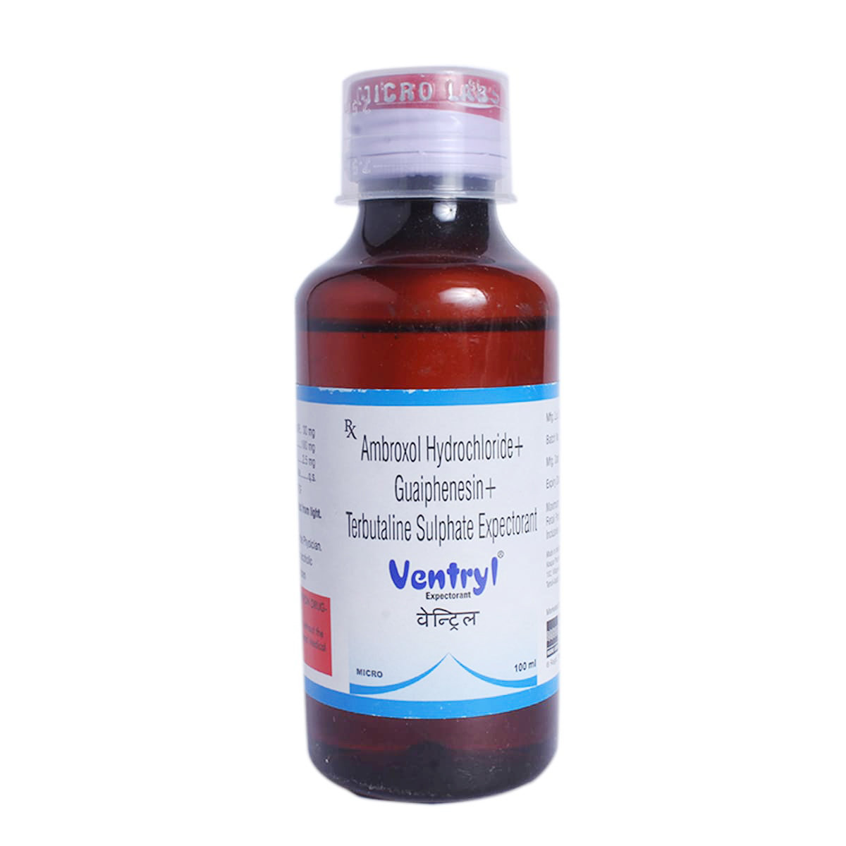 Ventryl Expectorant 100 ml, Pack of 1 Expectorant Ventryl Expectorant 100 ml, Pack of 1 Expectorant