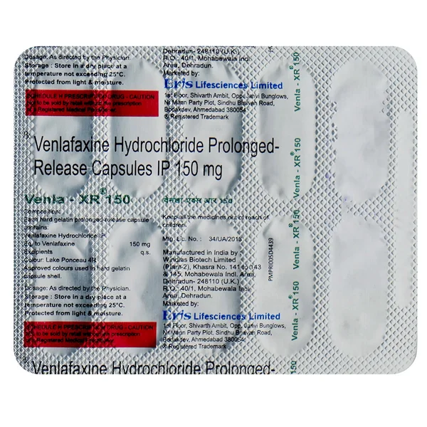 Venla-XR 150 Tablet 10's