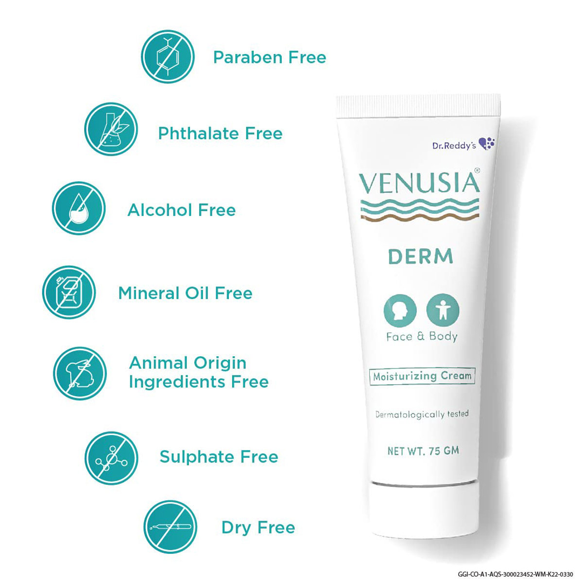 Venusia Soft Moisturising Lotion 75 ml | For Itchy & Dry Skin, Pack of 1 Venusia Soft Moisturising Lotion 75 ml | For Itchy & Dry Skin, Pack of 1