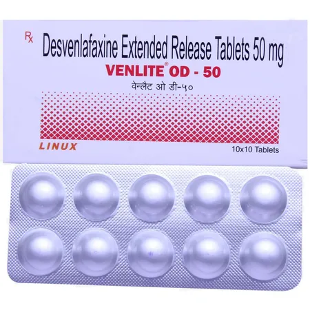 Venlite OD 50 Tablet 10's