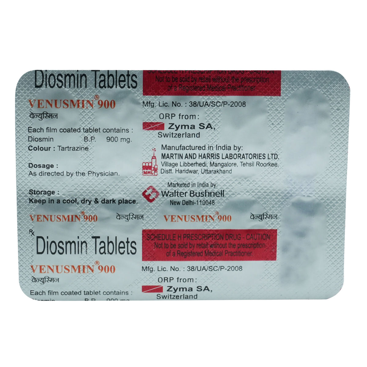 Buy Venusmin 900 Tablet 10's Online