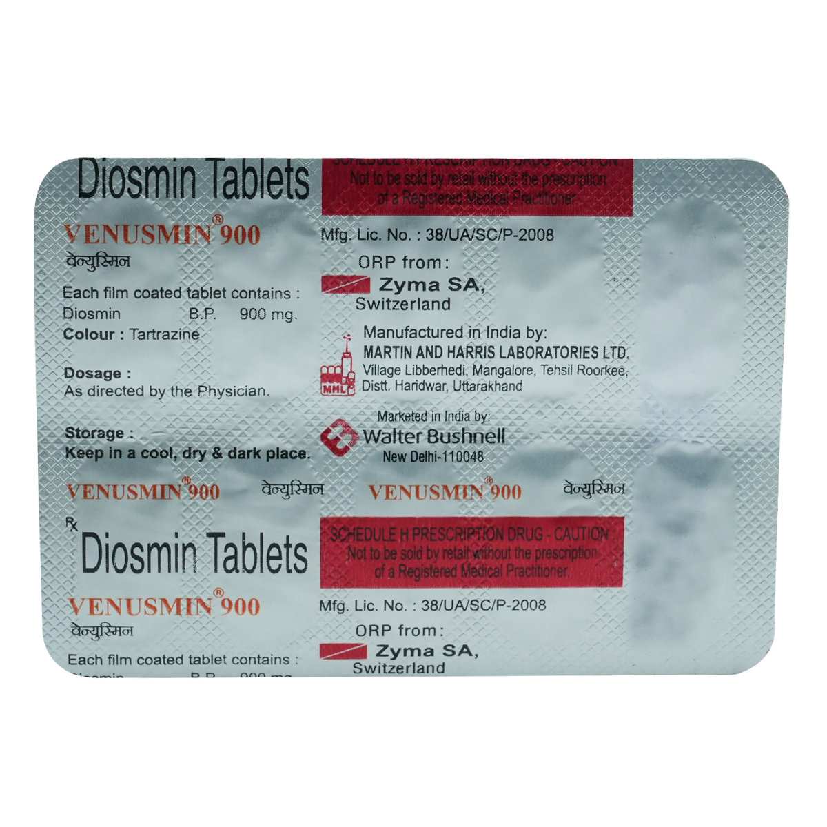 Venusmin 900 Tablet 10's, Pack of 10 TABLETS Venusmin 900 Tablet 10's, Pack of 10 TABLETS