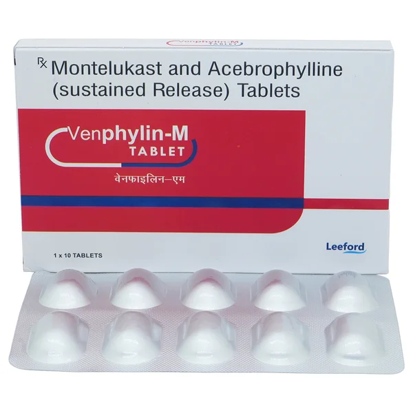 Venphylin M Tablet 10's