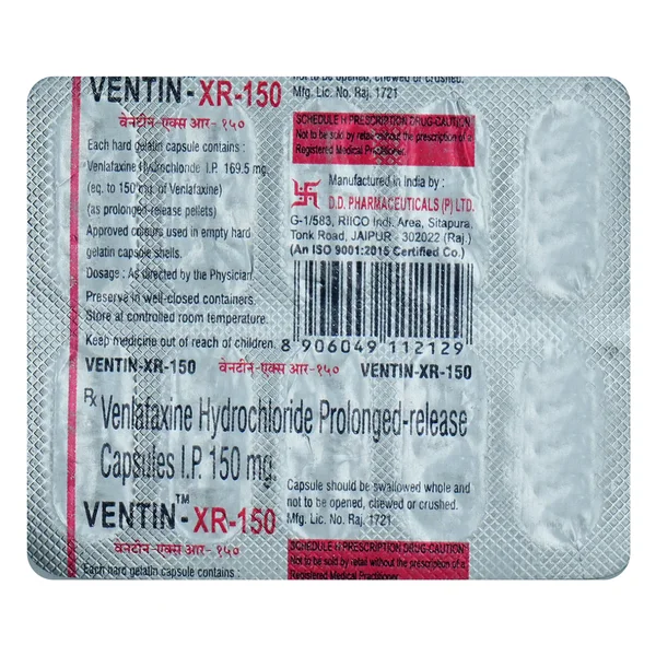 Ventin XR 150 mg Capsule 10's