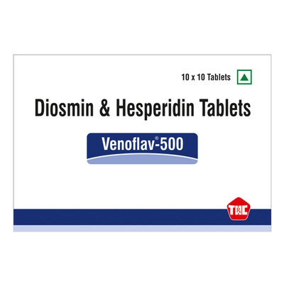 Venoflav-500 Tablet 10's, Pack of 10 TABLETS