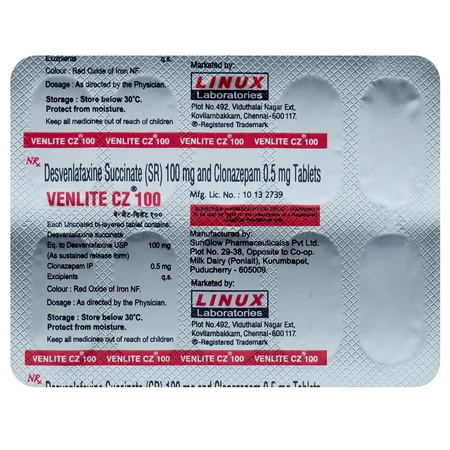 Venlite CZ 100 Tablet 10's