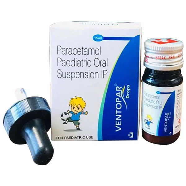 Ventopar 150 Paediatric Drops 15 ml, Pack of 1