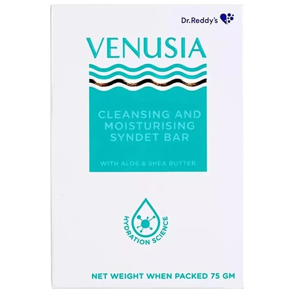 Venusia Hydrating Cleanser Syndet Bar, 75 gm, Pack of 1