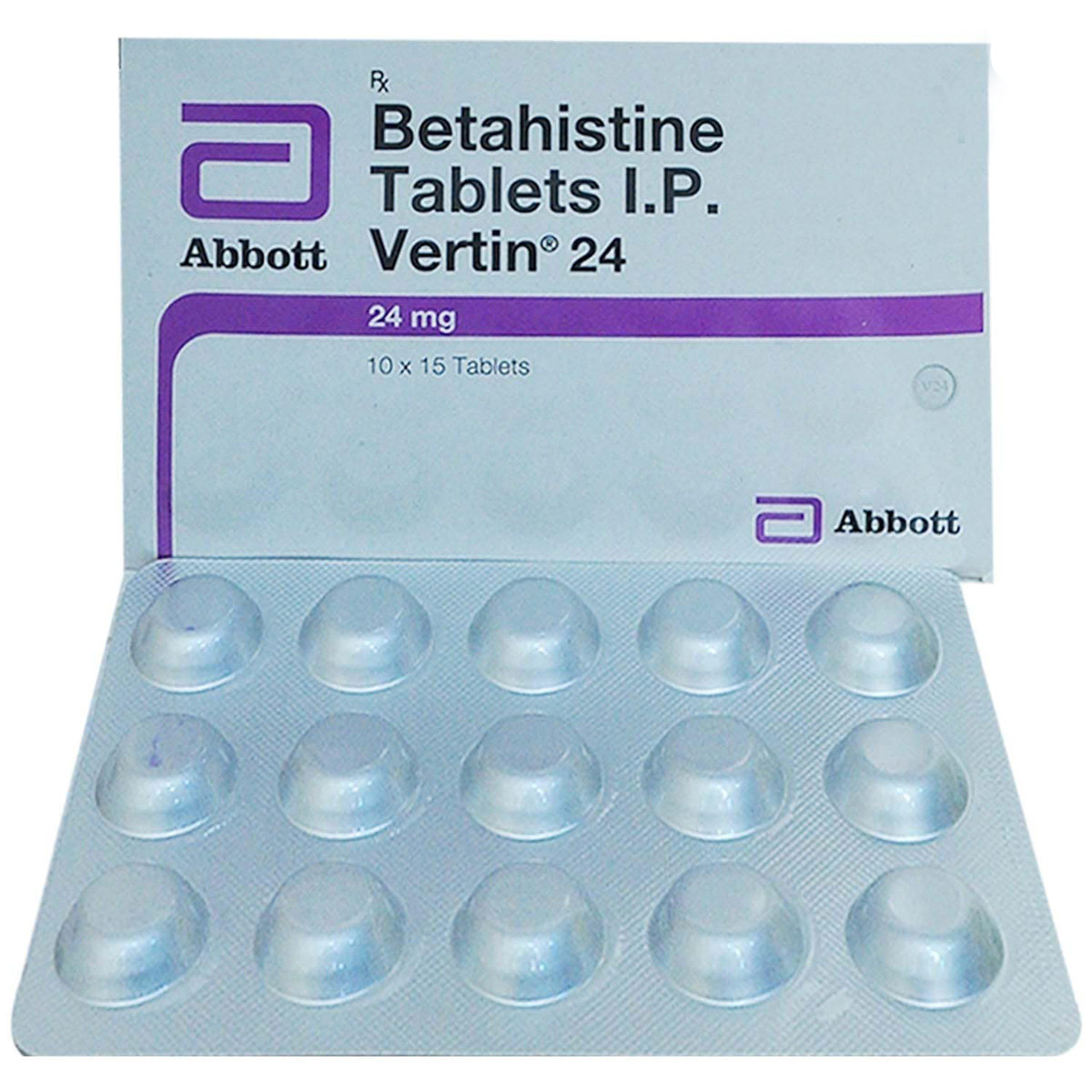 Vertin 24 Tablet 15's, Pack of 15 TABLETS Vertin 24 Tablet 15's, Pack of 15 TABLETS