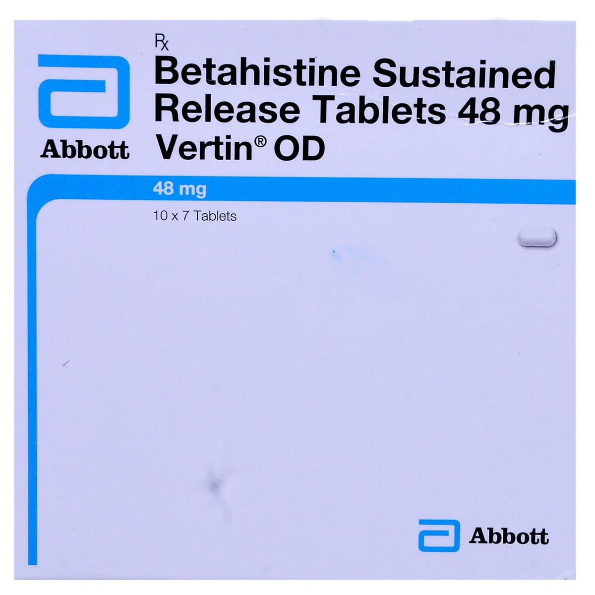 Buy Vertin OD 48 mg Tablet 7's Online